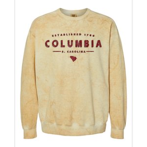 Columbia South Carolina Columbia Sc Colorblast Crewneck Sweatshirt