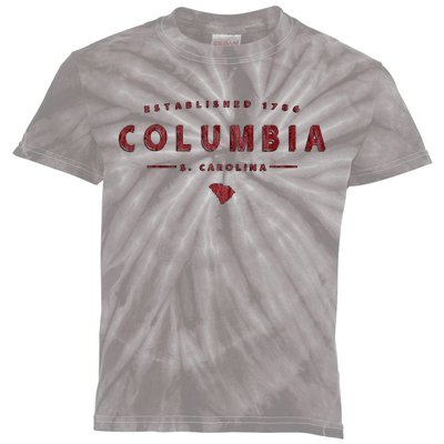 Columbia South Carolina Columbia Sc Kids Tie-Dye T-Shirt