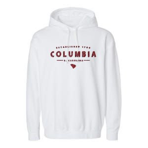 Columbia South Carolina Columbia Sc Garment-Dyed Fleece Hoodie