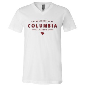 Columbia South Carolina Columbia Sc V-Neck T-Shirt