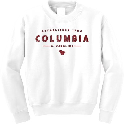 Columbia South Carolina Columbia Sc Kids Sweatshirt