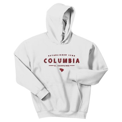 Columbia South Carolina Columbia Sc Kids Hoodie