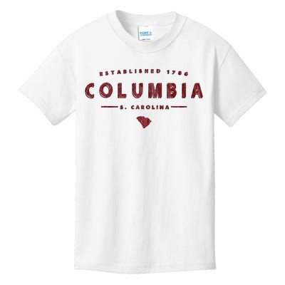 Columbia South Carolina Columbia Sc Kids T-Shirt