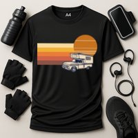 Cabover Slidein Camper RV Truck Retro Truck Camper Performance Shirt