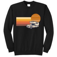 Cabover Slidein Camper RV Truck Retro Truck Camper Sweatshirt