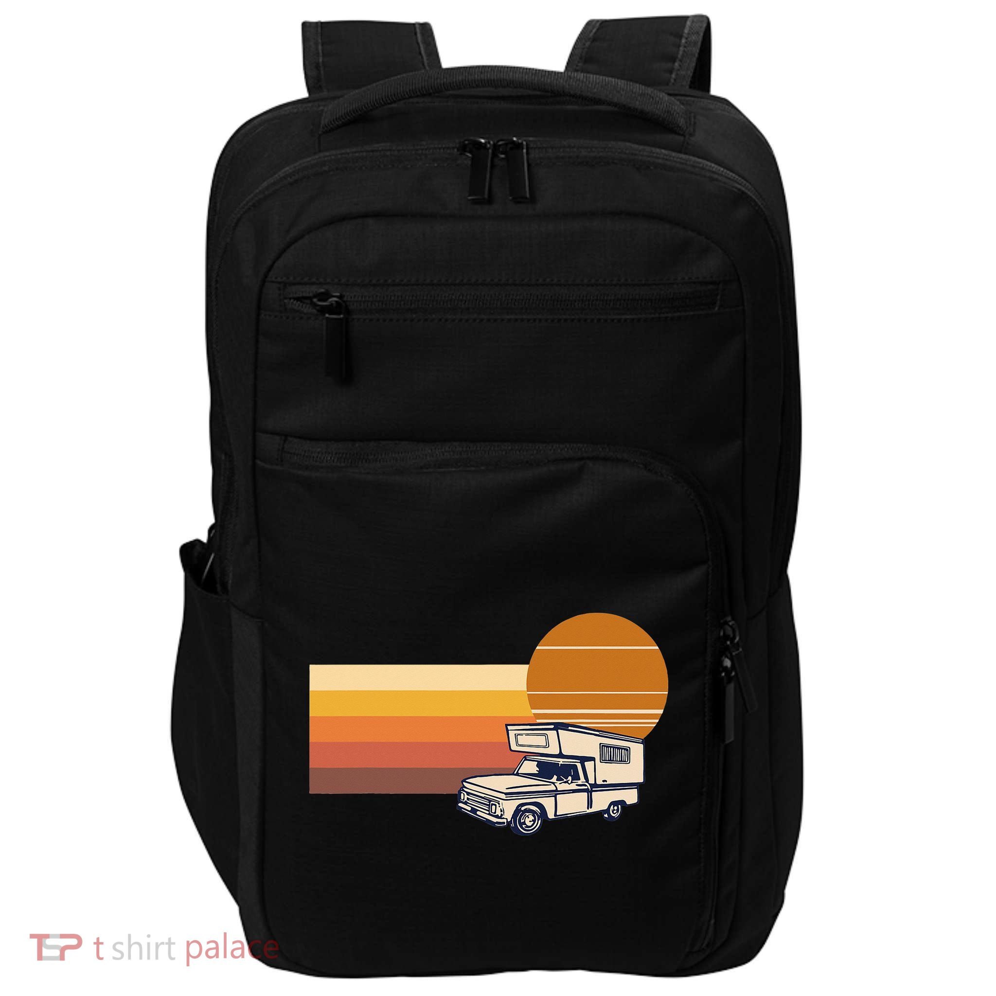 Cabover Slidein Camper RV Truck Retro Truck Camper Impact Tech Backpack