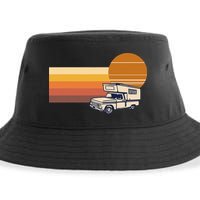 Cabover Slidein Camper RV Truck Retro Truck Camper Sustainable Bucket Hat