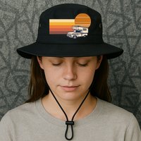 Cabover Slidein Camper RV Truck Retro Truck Camper Bucket Hat