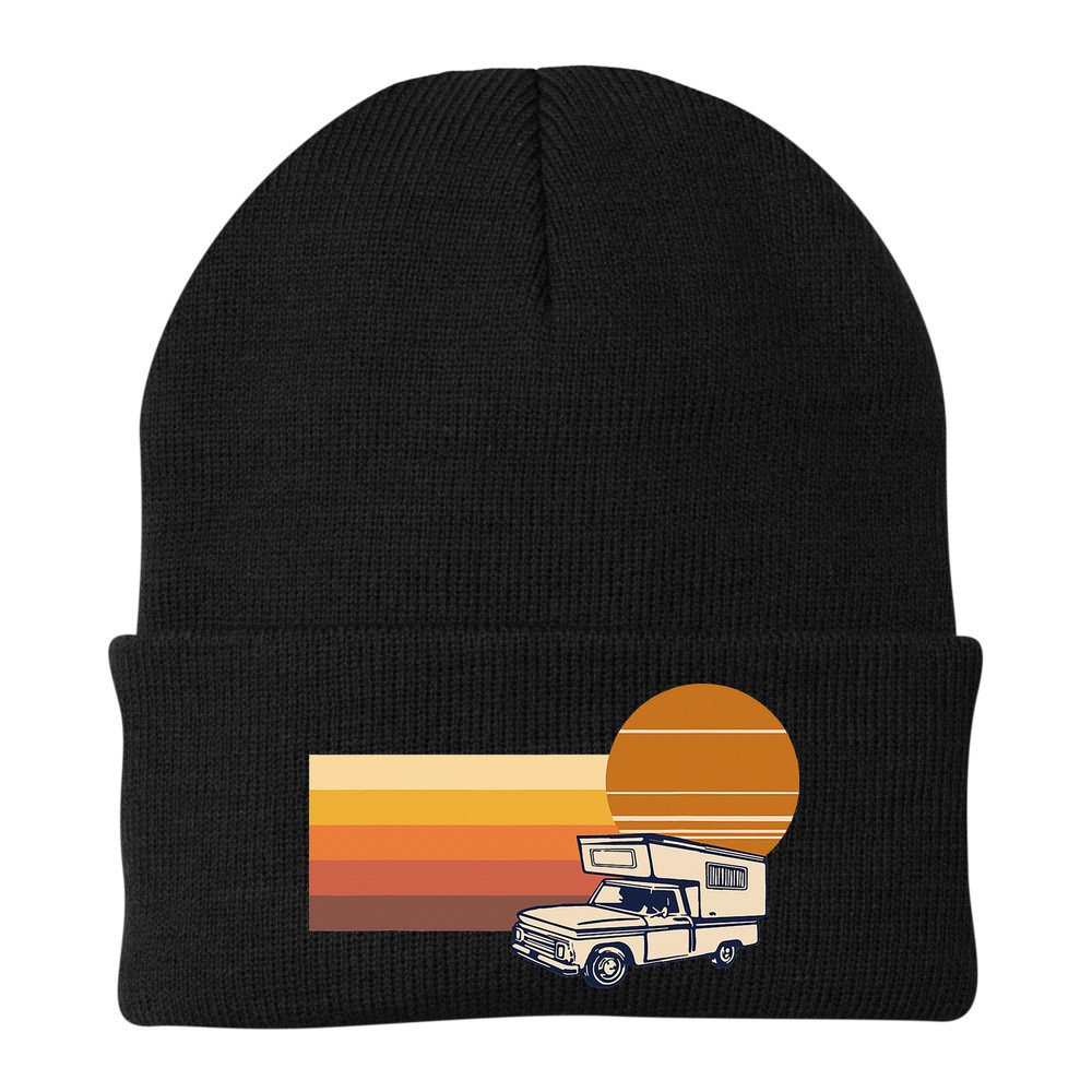 Cabover Slidein Camper RV Truck Retro Truck Camper Beanie