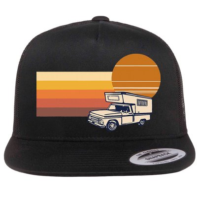 Cabover Slidein Camper RV Truck Retro Truck Camper Flatbill Hat