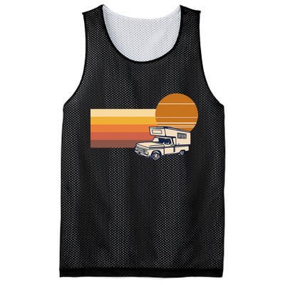 Cabover Slidein Camper RV Truck Retro Truck Camper Mesh Reversible Basketball Jersey Tank