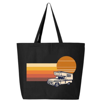 Cabover Slidein Camper RV Truck Retro Truck Camper 25L Jumbo Tote