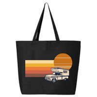 Cabover Slidein Camper RV Truck Retro Truck Camper 25L Jumbo Tote