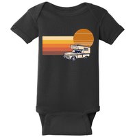 Cabover Slidein Camper RV Truck Retro Truck Camper Baby Bodysuit