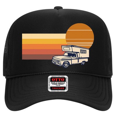Cabover Slidein Camper RV Truck Retro Truck Camper Trucker Hat