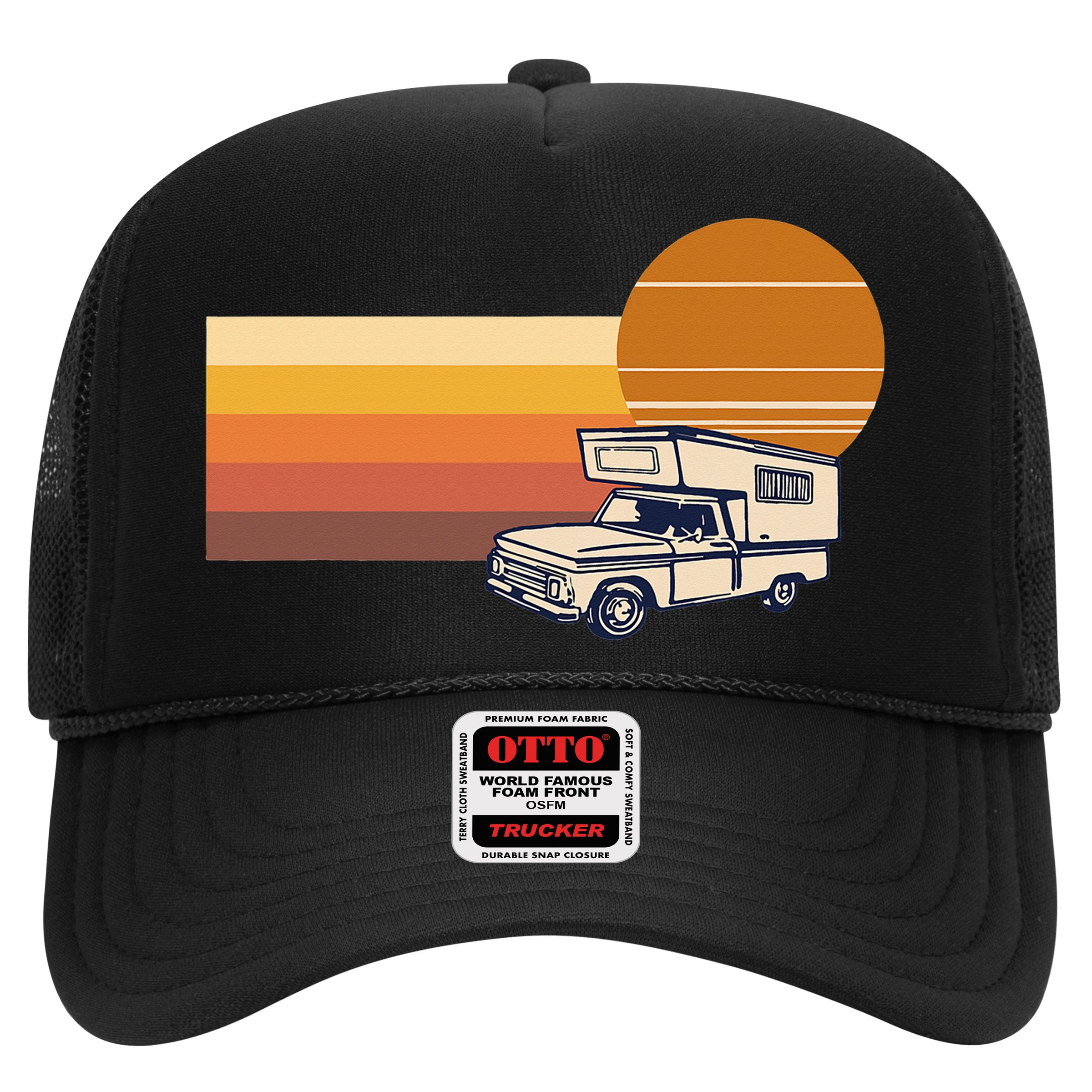 Cabover Slidein Camper RV Truck Retro Truck Camper Hat