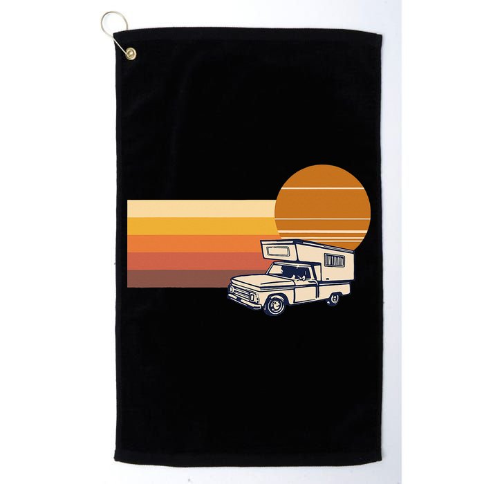 Cabover Slidein Camper RV Truck Retro Truck Camper Golf Towel