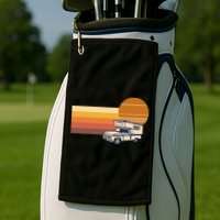 Cabover Slidein Camper RV Truck Retro Truck Camper Golf Towel