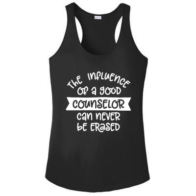 Counselor School Counselor Ladies PosiCharge Competitor Racerback Tank