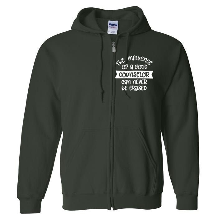 Counselor School Counselor Full Zip Hoodie