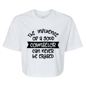 Counselor School Counselor Bella+Canvas Jersey Crop Tee