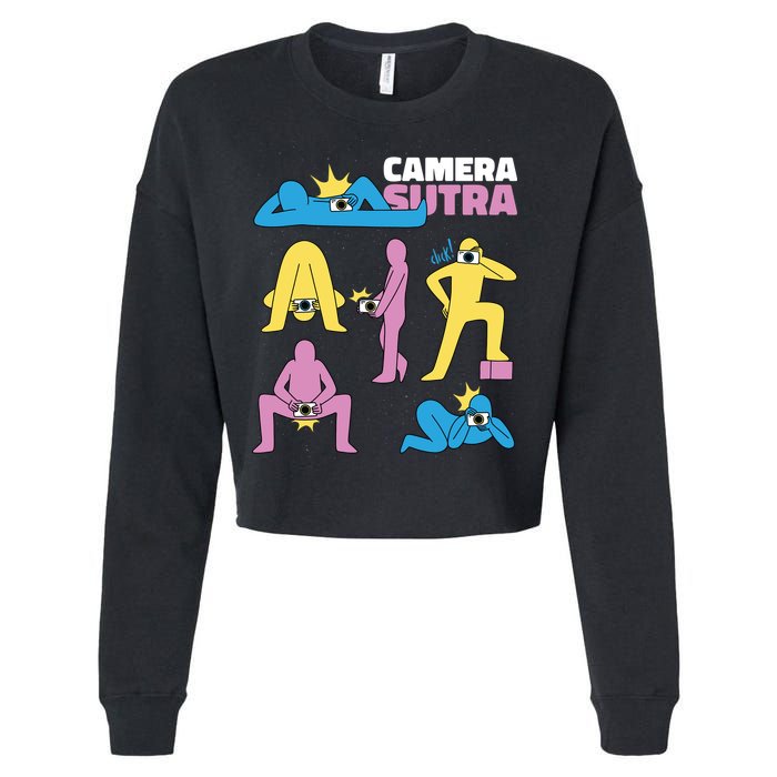 Camera Sutra Cropped Pullover Crew