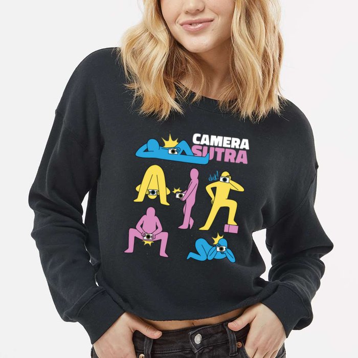 Camera Sutra Cropped Pullover Crew