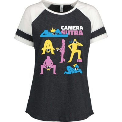 Camera Sutra Enza Ladies Jersey Colorblock Tee