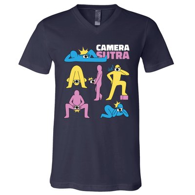 Camera Sutra V-Neck T-Shirt