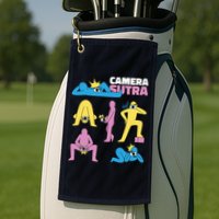 Camera Sutra Golf Towel
