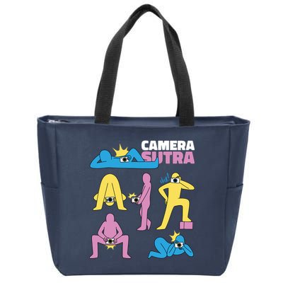 Camera Sutra Zip Tote Bag