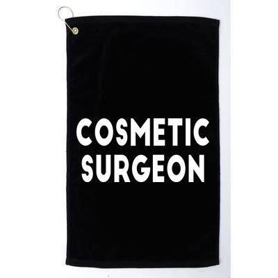 Cosmetic Surgeon Golf Towel