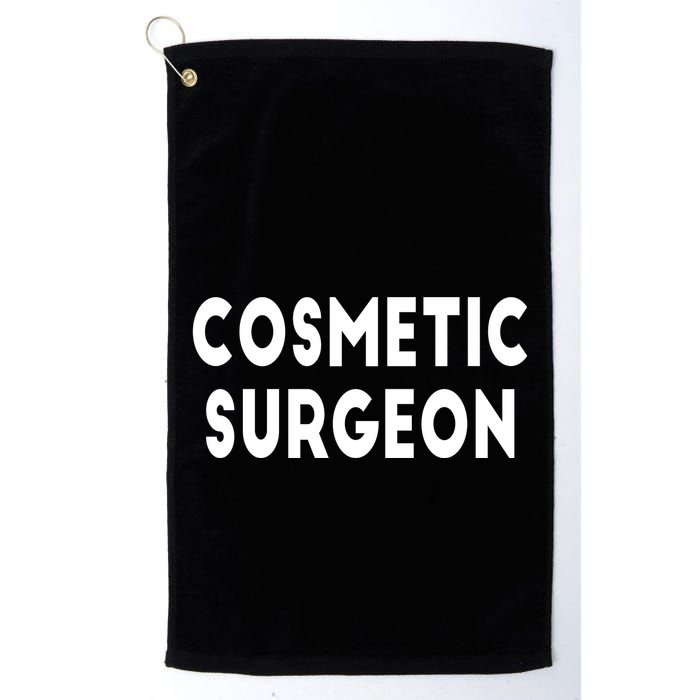 Cosmetic Surgeon Golf Towel
