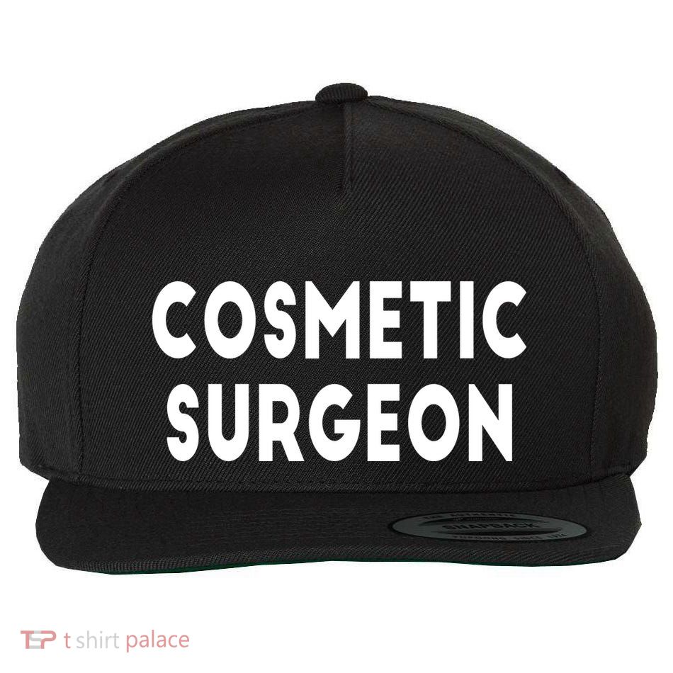 Cosmetic Surgeon Wool Snapback Cap