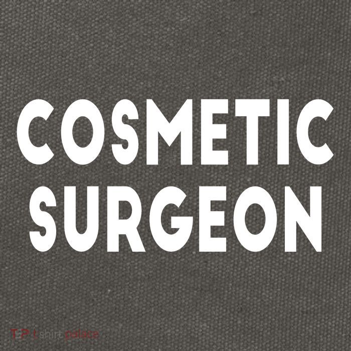 Cosmetic Surgeon Cotton Canvas Backpack