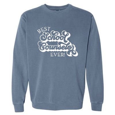 Counselor School Counselor Garment-Dyed Sweatshirt