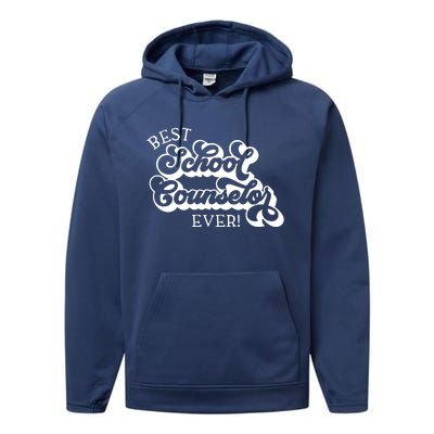 Counselor School Counselor Performance Fleece Hoodie