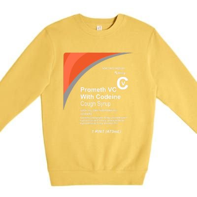 Cough Syrup Premium Crewneck Sweatshirt