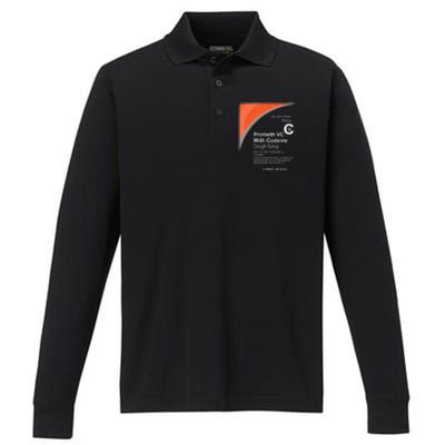 Cough Syrup Performance Long Sleeve Polo