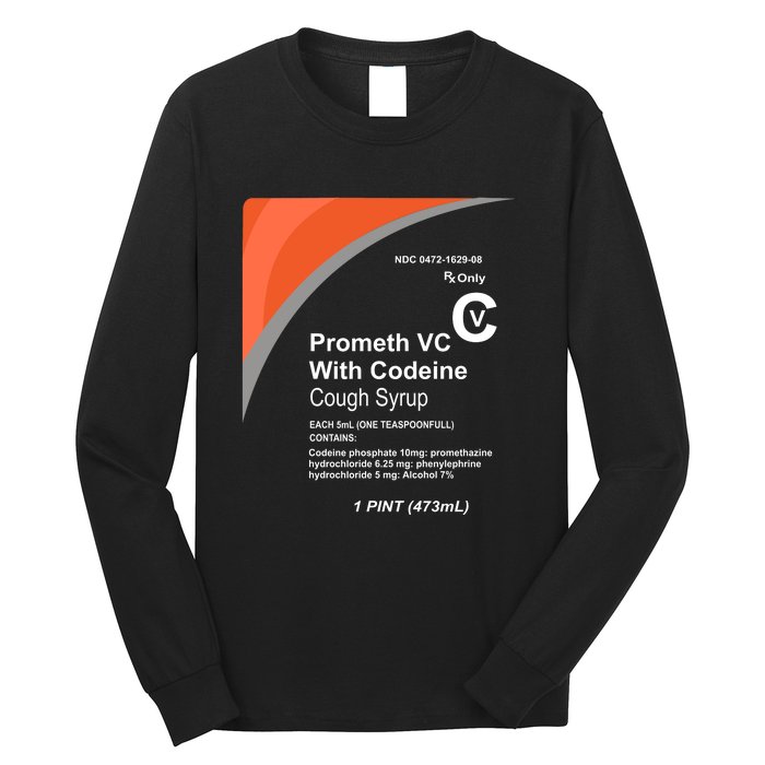 Cough Syrup Long Sleeve Shirt