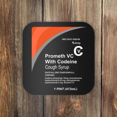 Cough Syrup Coaster