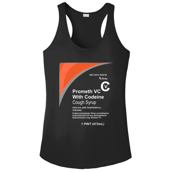 Cough Syrup Ladies PosiCharge Competitor Racerback Tank