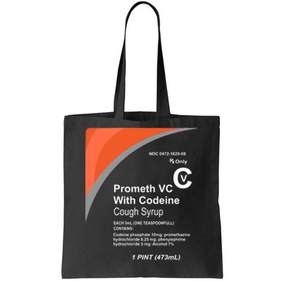 Cough Syrup Tote Bag