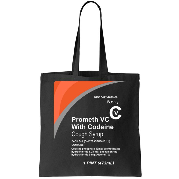 Cough Syrup Tote Bag