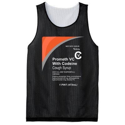 Cough Syrup Mesh Reversible Basketball Jersey Tank