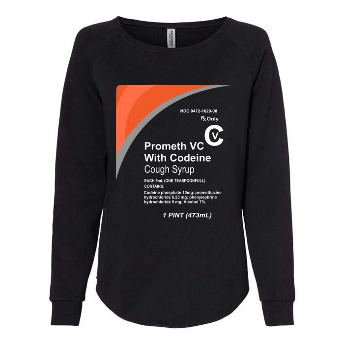 Cough Syrup Womens California Wash Sweatshirt