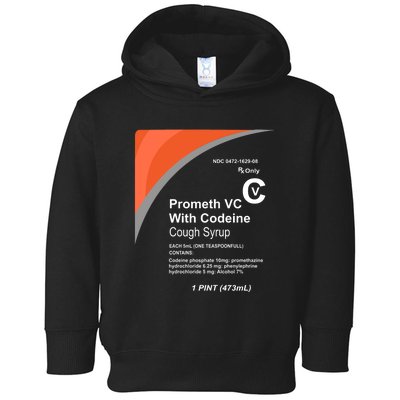 Cough Syrup Toddler Hoodie