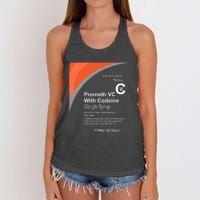 Cough Syrup Women's Knotted Racerback Tank