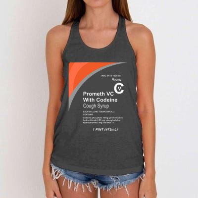 Cough Syrup Women's Knotted Racerback Tank