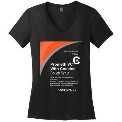 Cough Syrup Women's V-Neck T-Shirt